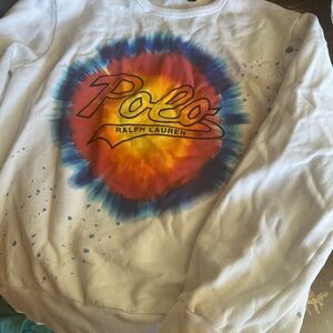 Ralph Lauren Colorful Tie-Dye Tee